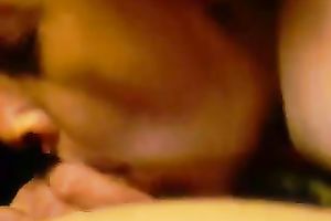 Bodacious slut drains my wang with her magical mouth