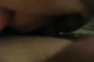 Her moist itchy muff receives licked and tongue screwed by her deviant ally