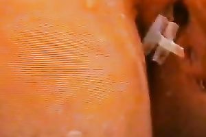 I caught my GF shaving her fur pie in the shower and filmed her