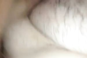 Sliding my dong in the white snapper of my sexy amateur wife