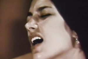 Busty blondie and immodest dark brown share one hard shlong of freaky man