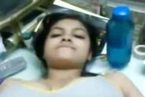 Cute Indian sweetheart lets her BF drill her smooth hairless wet crack