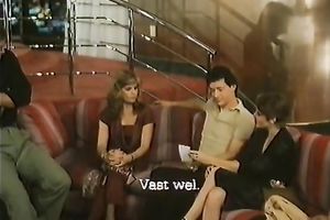 After a night of partying sexy women are having joy in an empty Jacuzzi