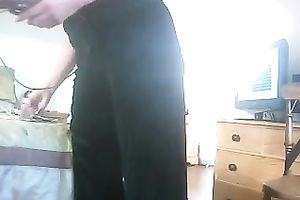 My concupiscent amateur wife is damn proud of her large luscious butt