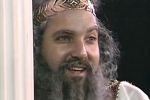 Horny nympho receives her soaked muff licked in retro porn movie scene