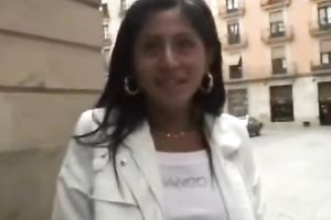 Beautiful and well shaped girlie undresses and receives group-fucked