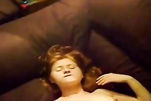 Amazingly cute girlfriend is engulfing on my 10-Pounder with excitement