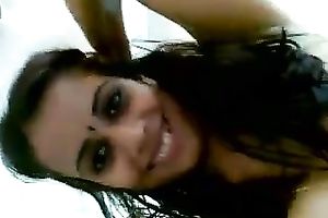 Indian hawt youthful girlfriend sucking 10-Pounder on closeup sex video