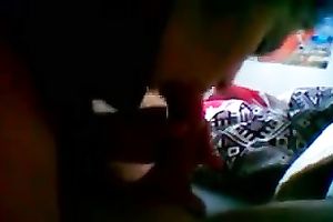 My obese brunette hair wifey shows her dick-sucking skills to me