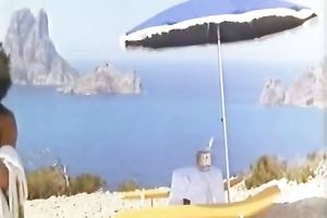 Ebony chick and slender European slutty wife having lesbo enjoyment outdoors