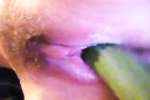 Amazing homemade solo with me masturbating with a cucumber