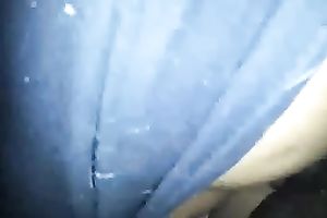 My white bitch pulls her skirt up and lets me invade her dark hole