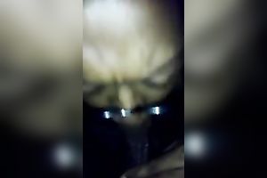 Hungry and cum longing swarthy sweetheart sucks my BBC like there is no camera