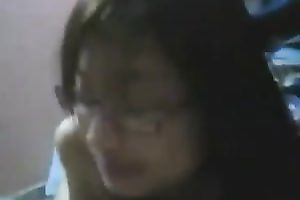 My BF eats my Asian pussy and lets me take a ride on his dong