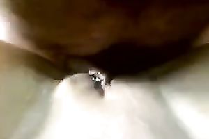 Shaved and pierced muff drilled in missionary position