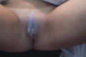 Amazingly charming nympho shows off her giant love melons and arse