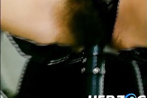 Two breathtaking golden-haired harlots fuck one excited chap jointly