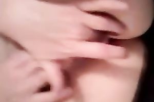 Homemade solo with me finger-fucking my pierced wet crack