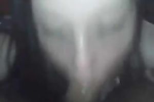 I cant take each inch of this dude's hard pecker in my throat with ease