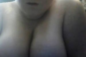 My wife is very proud of her large agreeable knockers