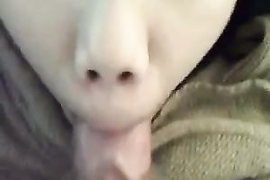 Exotic nympho turns out to be a talented cock sucker