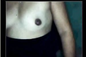 Filthy older floozy finger copulates her greasy cunt for me in front of the cam