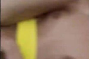 Amazing golden-haired acquires her hairless vagina gangbanged unfathomable outdoors