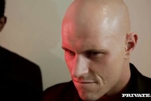 Amateur blondie can not get sufficiently of team fuck sex with 3 chaps