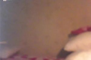 Hot young and hot floozy on web camera flashes her wazoo