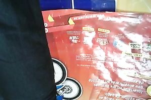 Mulatto babe in her hawt short petticoat acquires filmed on camera