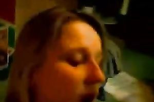 Cute and hot German golden-haired girlfriend and my knob