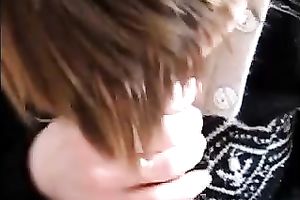 My cheating wife really knows how to jerk off my jock the right way