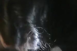 Brunette white bitch works on my weiner in awesome POV movie