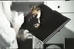 Slutty golden-haired head streetwalker fingers her sexy snatch