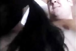 Two dick-hungry gals engulf my penis and welcome it in their vags