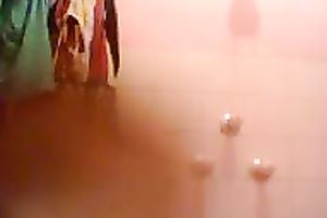 I could see my skinny girlfriend shower all day long