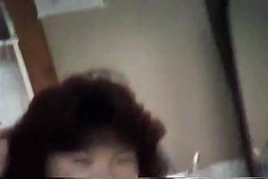 Asian hussy rubs a cock and receives her unshaved pussy smashed in POV video