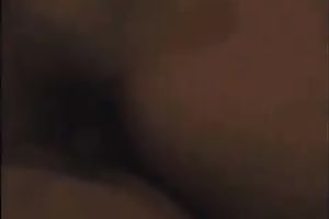 Juggy dark brown sucks and rides my dong and lets me cum on her bra buddies