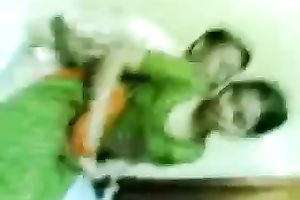 Homemade video with me kneading my Indian GF's boobs