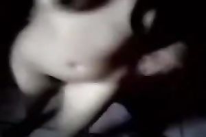 Nasty Indian horny white wife sluggishly acquires naked and touches her nude body