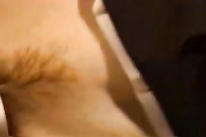 Getting my cute bawdy cleft team-fucked in the missionary position