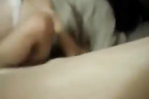 Horny boyfriend fucks his teen Asian girlfriend on web camera