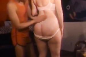 Chubby and busty sweetheart got her muff finger drilled by her neighbour