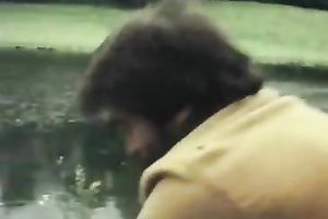 Filthy and sexually excited dark brown with precious arse receives pushed