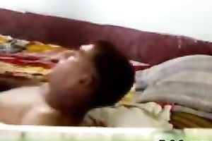 Plumpy Indian wench is finger screwed before giving head