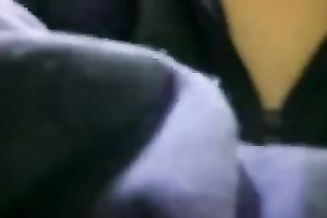 Lustful cutie showed me her well-matured boobs in the shop