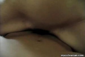 Asian beauty sucks and rides her BF's rod in amazing POV video