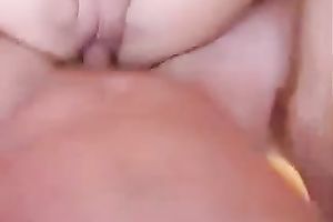My GF gives me a naughty view of her body as I fuck her in missionary position