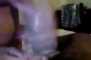 My bosomy husband pleases me with a admirable cook jerking indoors