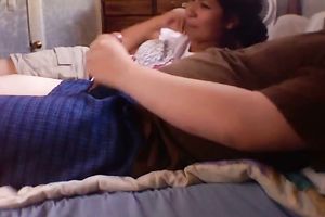Naive Latin legal age teenager gives a head to my perky wang